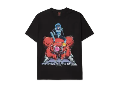 Geeks Rule x GHOST IN THE SHELL Silkscreen Printing T Shirt vol.01 "Black"