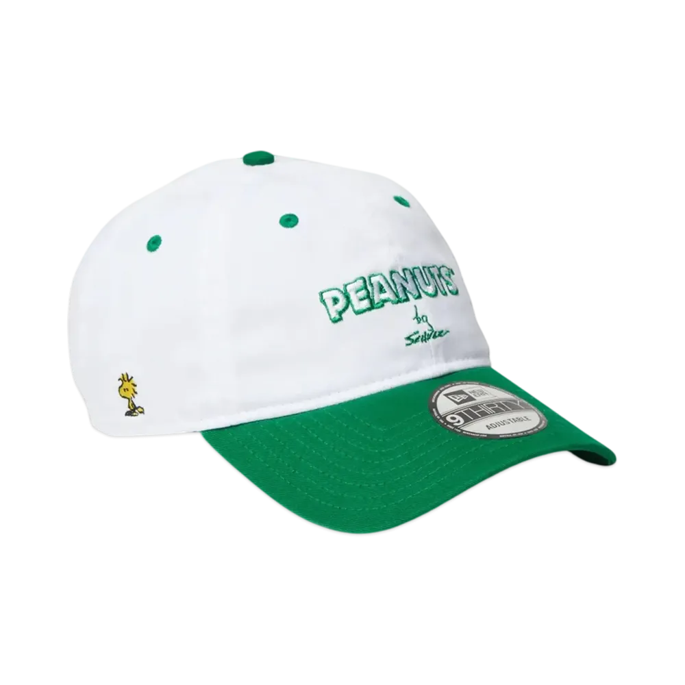 NEW ERA x PEANUTS 9Thirty Logo "White/Kelly Green"