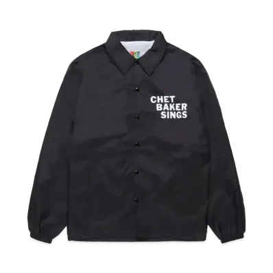 WACKO MARIA Chet Baker / Coach Jacket "Black"