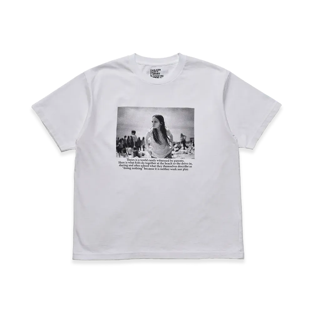 MINEDENIM Joseph Szabo x STIE-lo Priscilla 1969 Crewneck Short Sleeve T-shirts "White"
