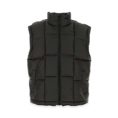 VETEMENTS Polyester Down Vest "Dark Brown"