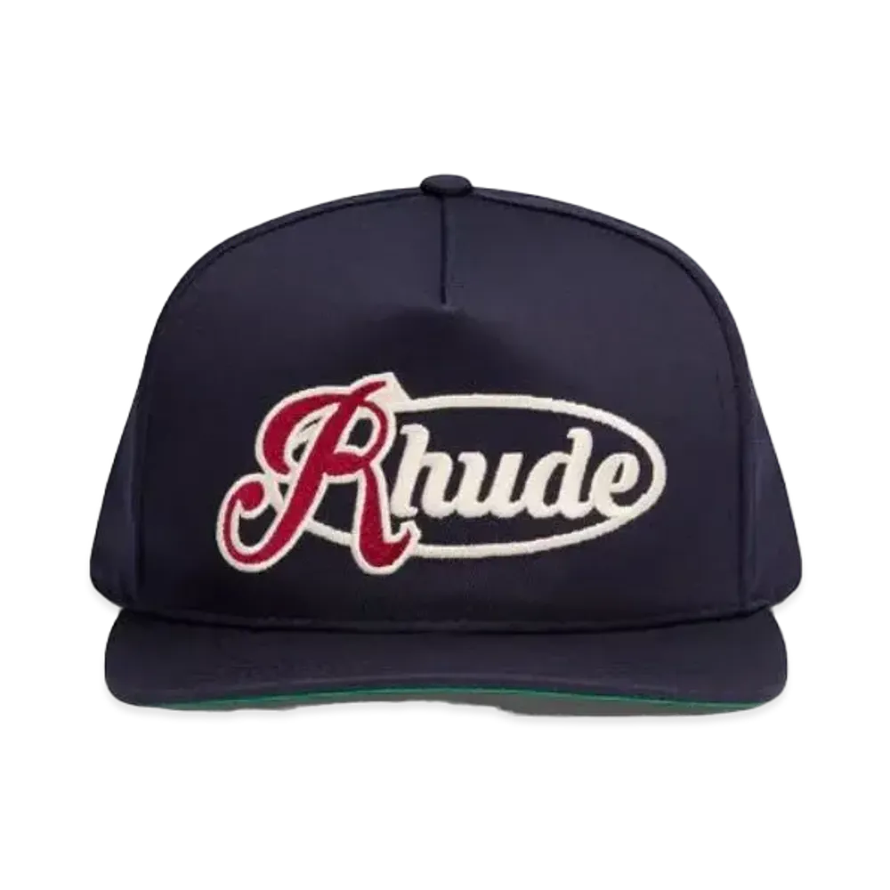 RHUDE Script Hat "Navy"