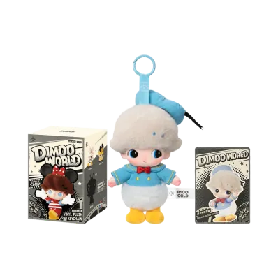 POP MART DIMOO WORLD x DISNEY Series Plush Keychain Donald Duck's Singing
