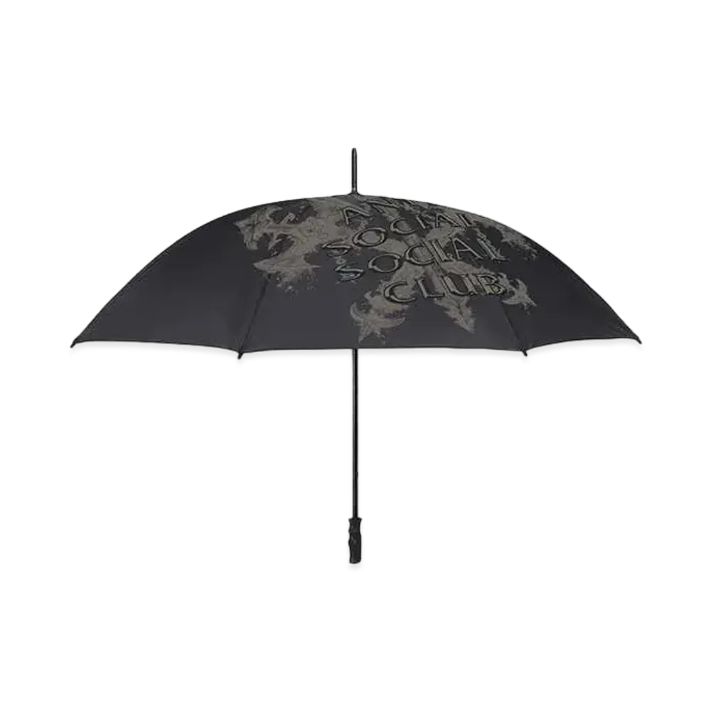 ANTI SOCIAL SOCIAL CLUB I Knew Happiness Umbrella "Black"