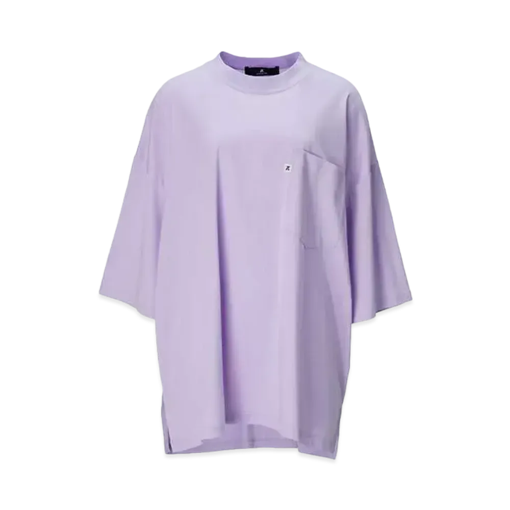ANREALAGE Over Size Pocket Tee "Purple"