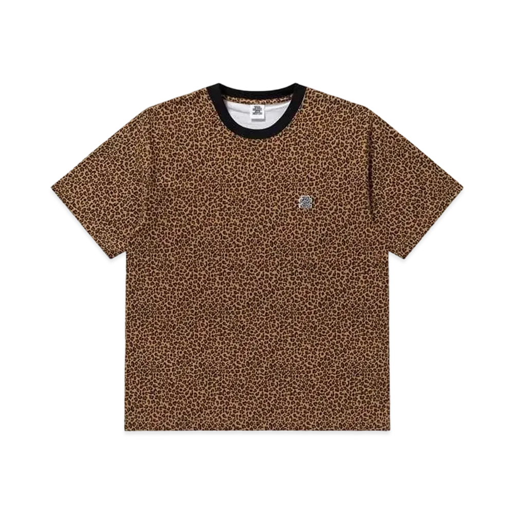 BlackEyePatch OG Label Leopard Patterned Tee "Leopard"
