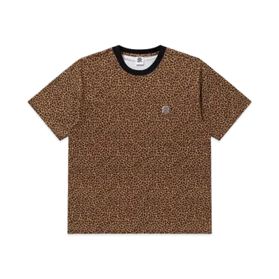 BlackEyePatch OG Label Leopard Patterned Tee "Leopard"