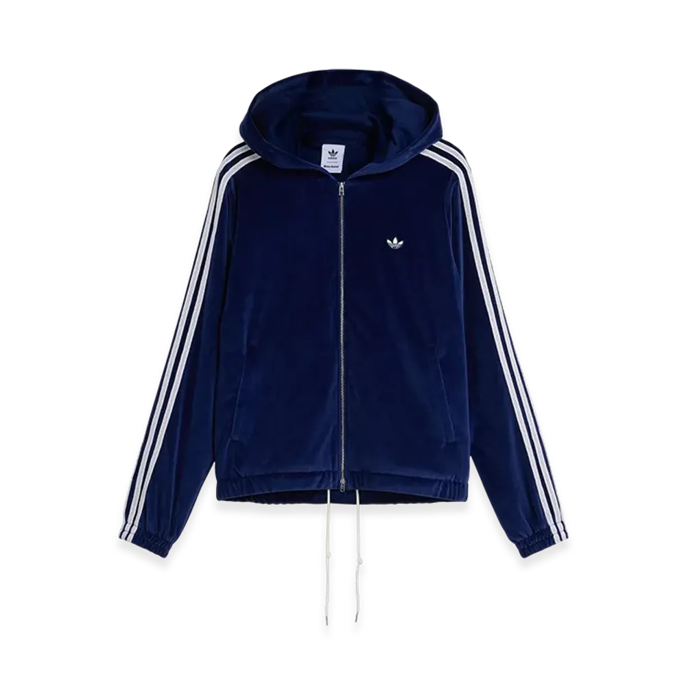 adidas x Wales Bonner Velour Track Jacket "Collegiate Navy"