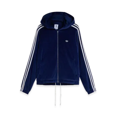 adidas x Wales Bonner Velour Track Jacket "Collegiate Navy"