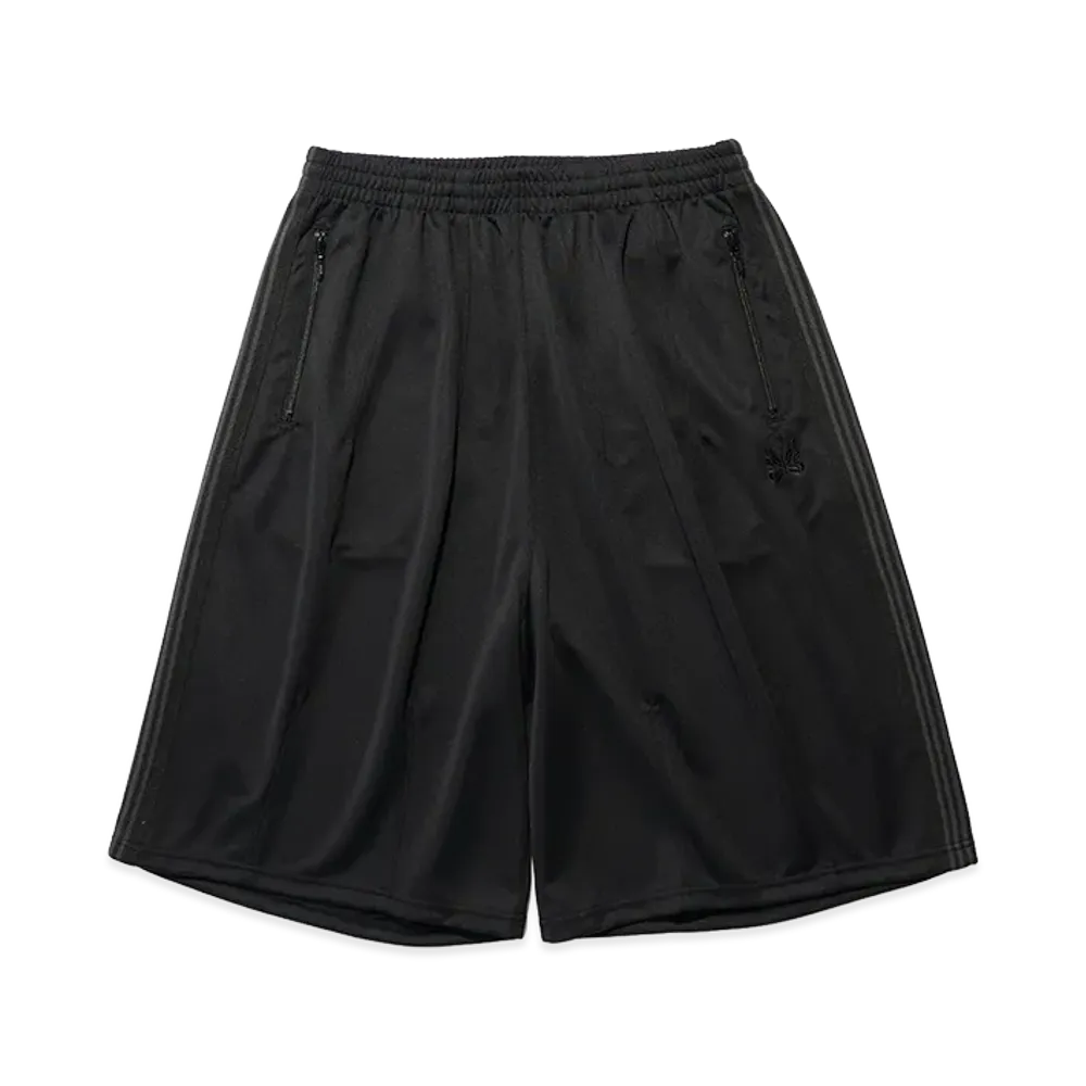NEEDLES x STUDIOUS H.D. Track Short - Poly Mesh "Black"