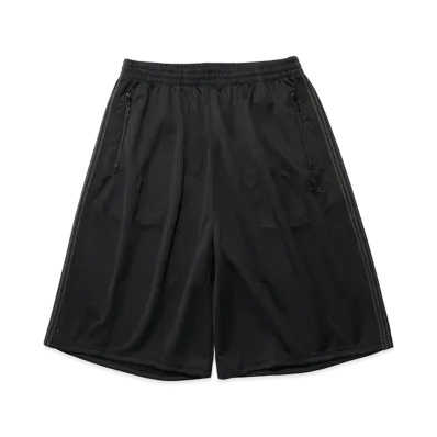 NEEDLES x STUDIOUS H.D. Track Short - Poly Mesh "Black"