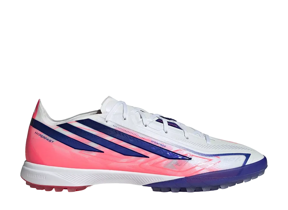 adidas F50 Hyperfast Pro Turf "Cloud White/Solar Purple"