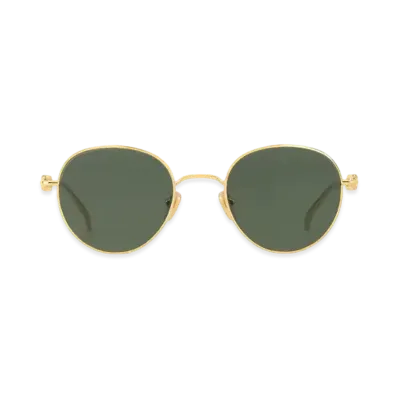 Louis Vuitton My LV Chain Small Round Sunglasses "Green"