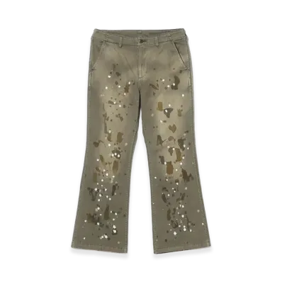 BEAMS FUTURE ARCHIVE / Miritary Flare Pants "Olive"