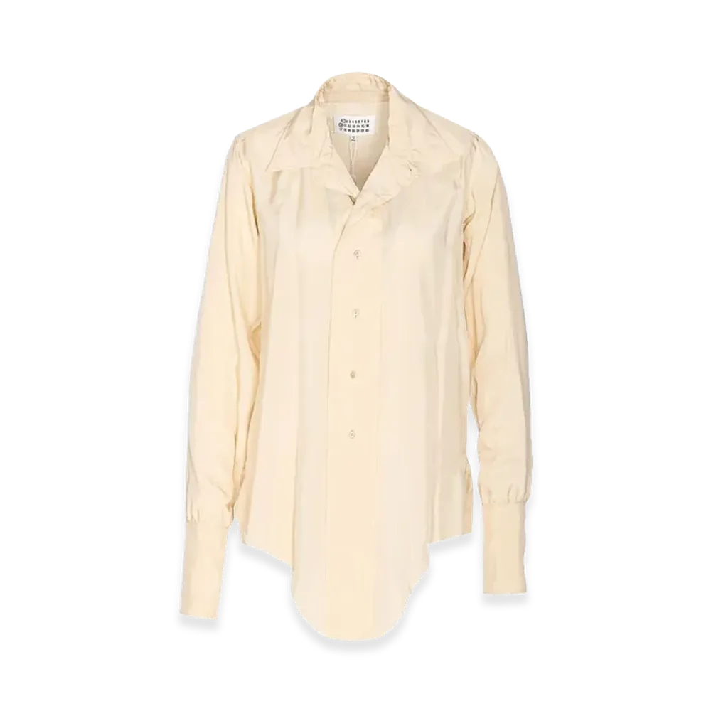 Maison Margiela Women's Polos "Beige"