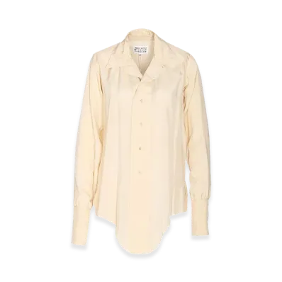 Maison Margiela Women's Polos "Beige"