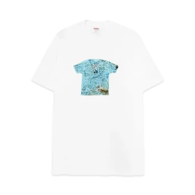 Supreme 30th Anniversary First Tee "White"