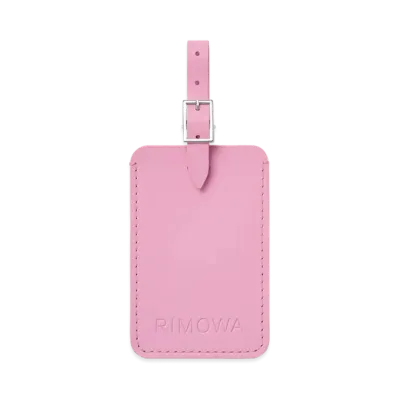 RIMOWA Suitcase Address Tag "Rose Pink"