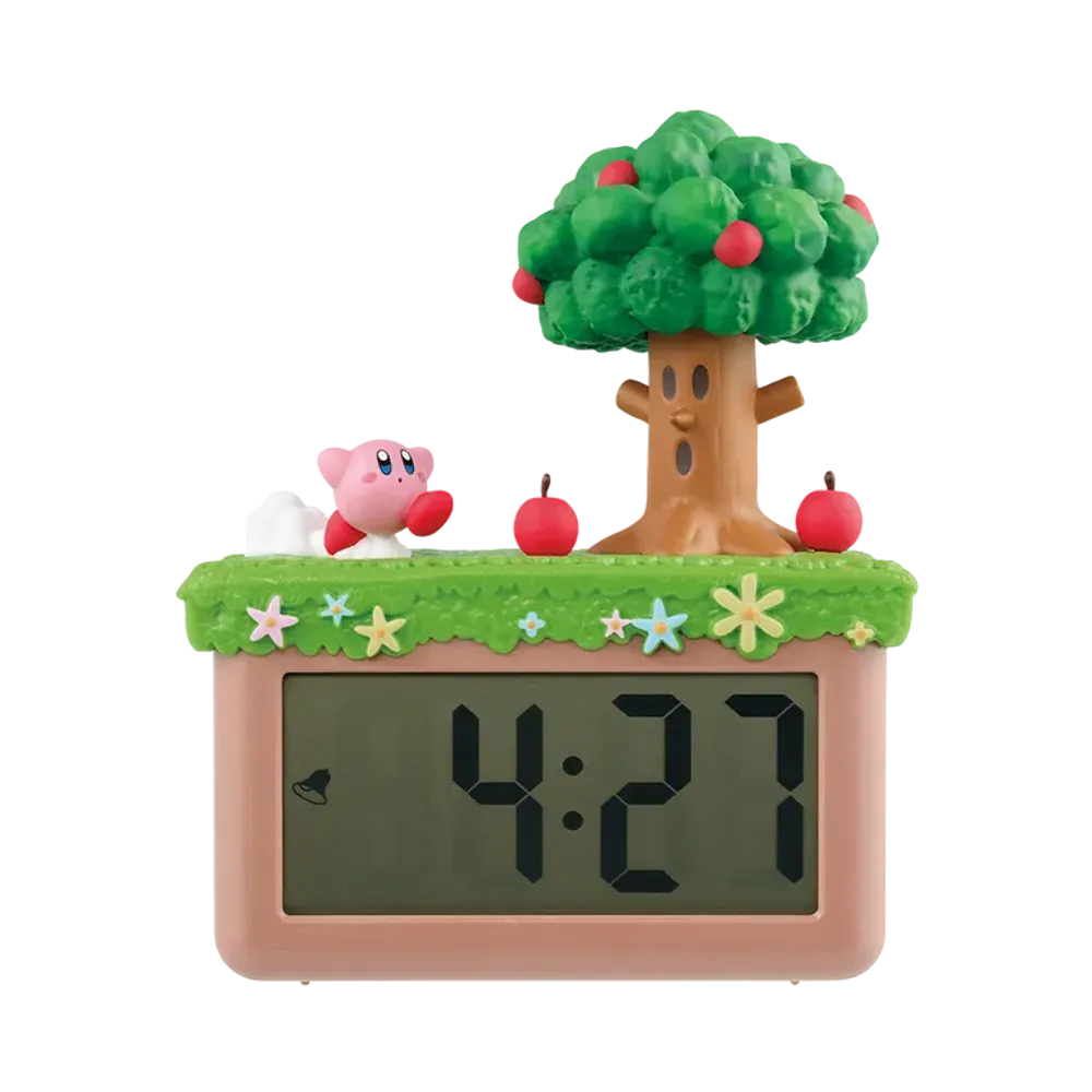 BANDAI "Ichiban Kuji" -Kirby of the Stars ~Pupupuri Mix Reprint Edition~- B Prize GREEN GREENS alarm clock