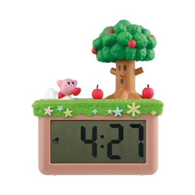 BANDAI "Ichiban Kuji" -Kirby of the Stars ~Pupupuri Mix Reprint Edition~- B Prize GREEN GREENS alarm clock