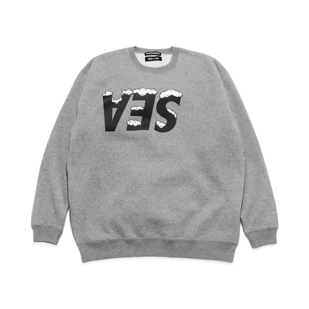GOD SELECTION XXX x WIND AND SEA CREWNECK SWEAT GX-A22-WSCS-01 "Gray"