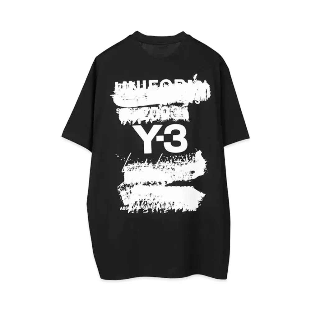 Y-3 U Graphic Short Sleeve T-Shirt "Black"
