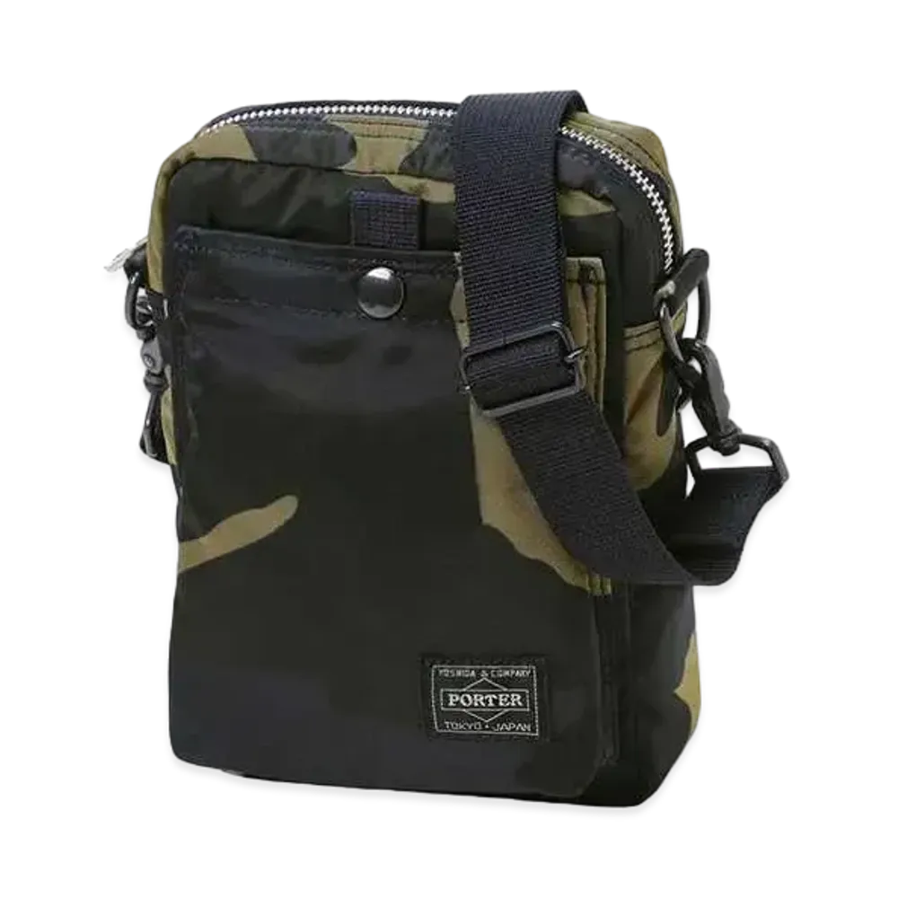 PORTER / COUNTER SHADE Shoulder Bag (Vertical) "Woodland Khaki"