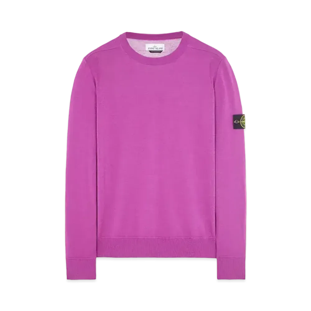 Stone Island 526C4 LIGHT PURE WOOL "Magenta"