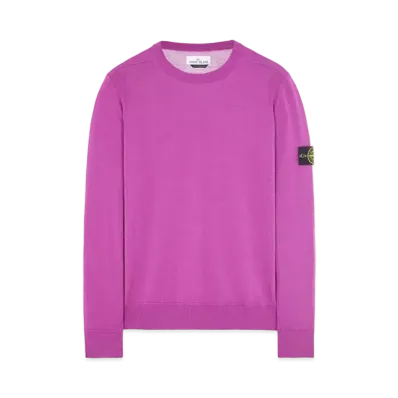 Stone Island 526C4 LIGHT PURE WOOL "Magenta"