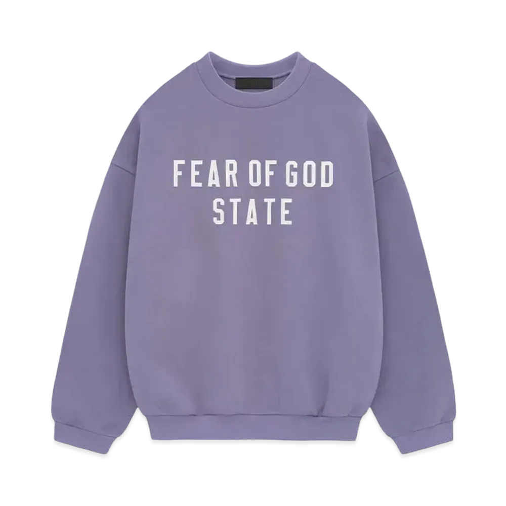 FEAR OF GOD Essentials Heavy Fleece Crewneck "Lavender"