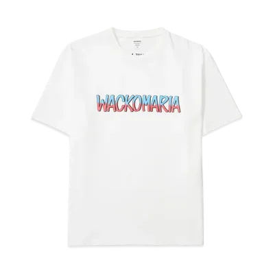 WACKO MARIA Washed Heavy Weight T-Shirt "White"
