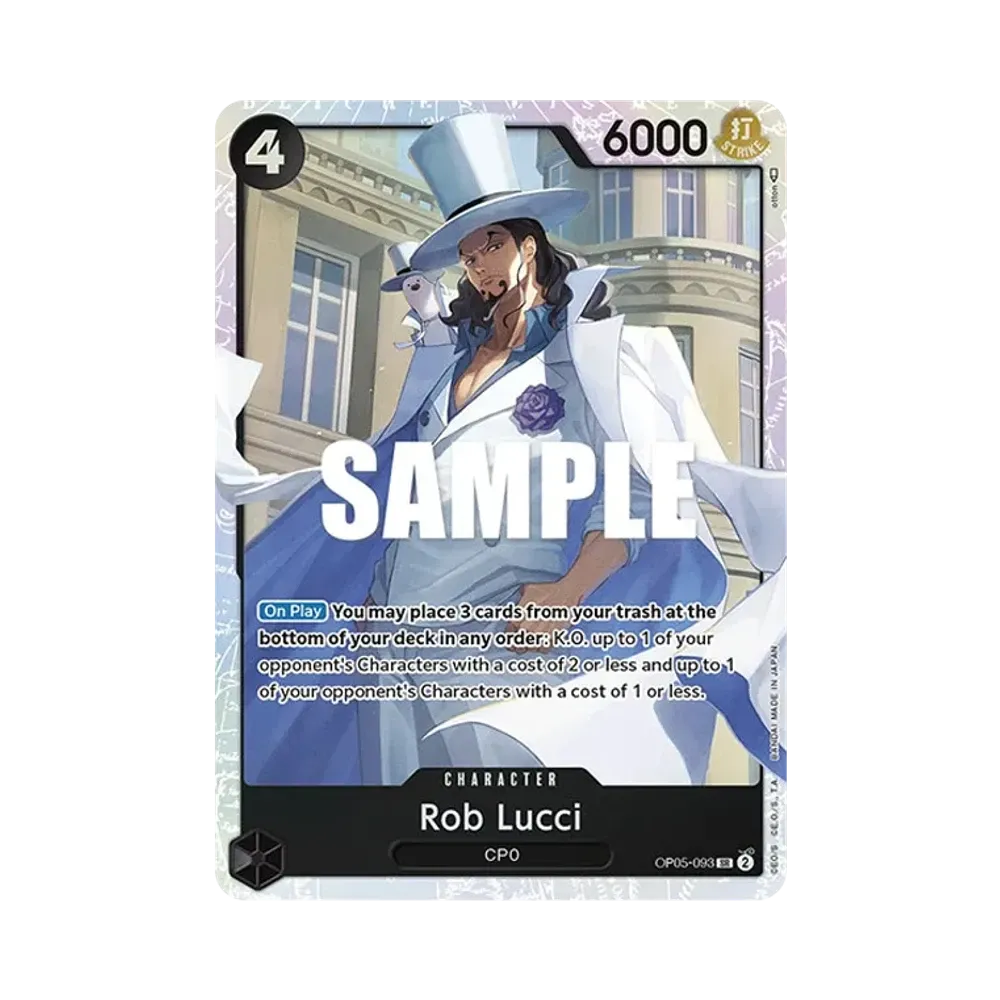 ロブ・ルッチ SR [OP05-093]【英語版】(ブースターパック「新時代の主役」)