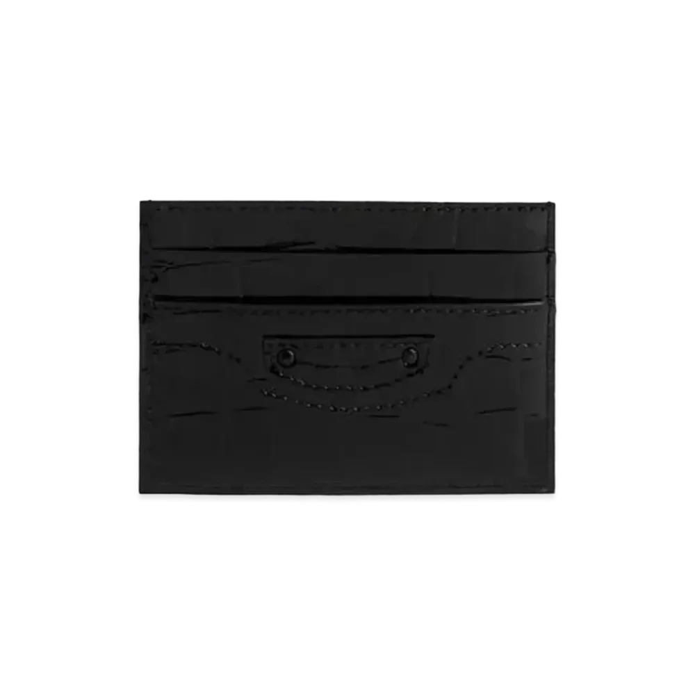 BALENCIAGA Women's Neo Classic Card Holder "Black"