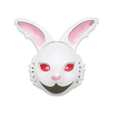 FR2 Fxxking Rabbits Face Mask "White"