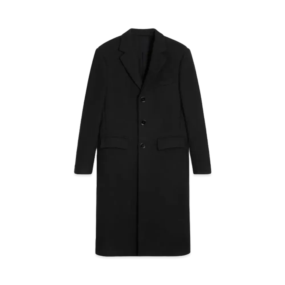 CELINE Boxy Felt Jacket "Black"
