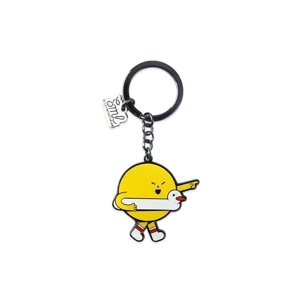 Sticky Monster Lab SML Key Ring "YELLOW"