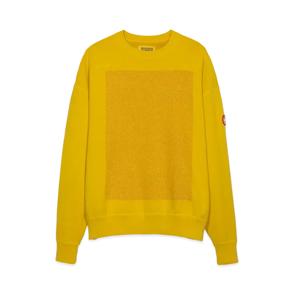 Cav Empt (C.E) OVERDYE AS T-VERT CREW NECK "Yellow"