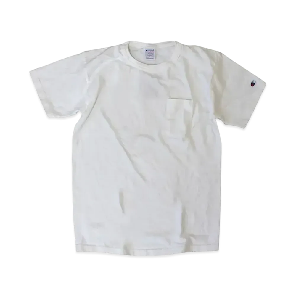 Champion T1011 Short Sleeve Pocket T-shirt "White"