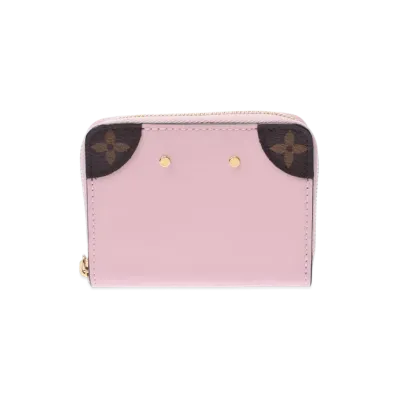 Louis Vuitton Vernis Miroir Zippy Coin Purse "Rose Valley"