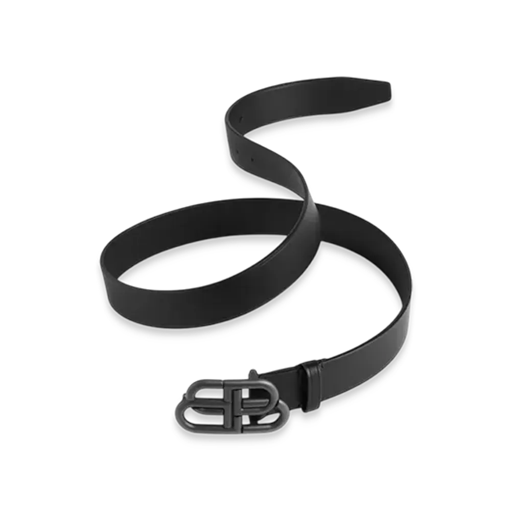 BALENCIAGA BB Large Belt "Black"