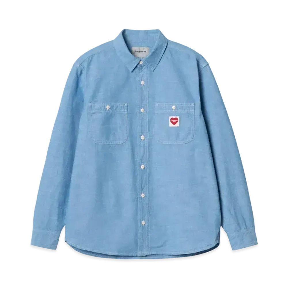 Carhartt L/S Clink Heart Shirt "Bleach"