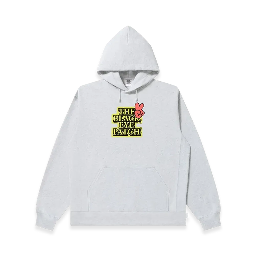BlackEyePatch Peace Sign OG Label Hoodie "Ash"