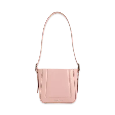 CHARLES & KEITH Petra Boxy Bucket Bag "Pink"