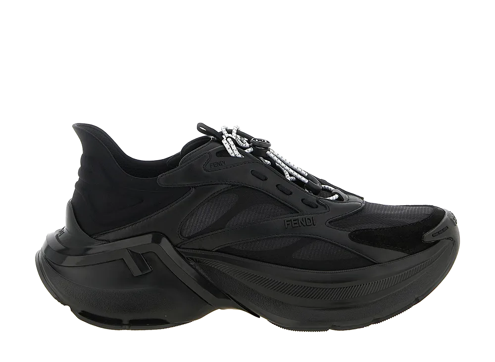 FENDI Women's F-Light Sneakers "Black"