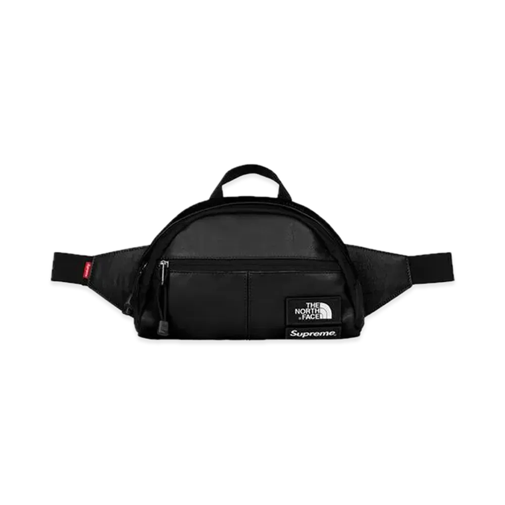 Supreme x The North Face Leather Roo II Lumbar Pack "Black"