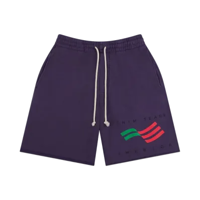 DENIM TEARS America Sportswear Shorts "Purple"