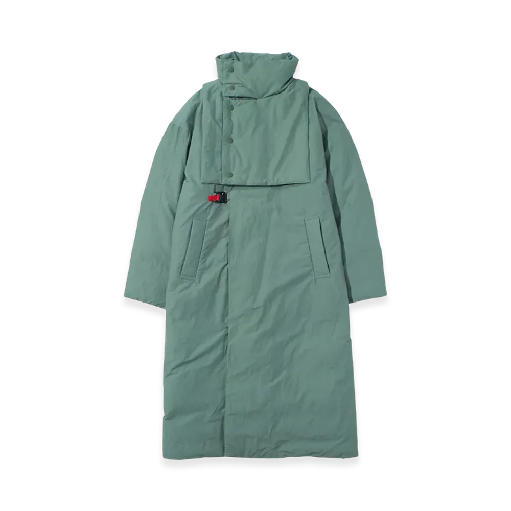 F/CE. Recycled Down 2Way Stand Coat "Foliage Green"