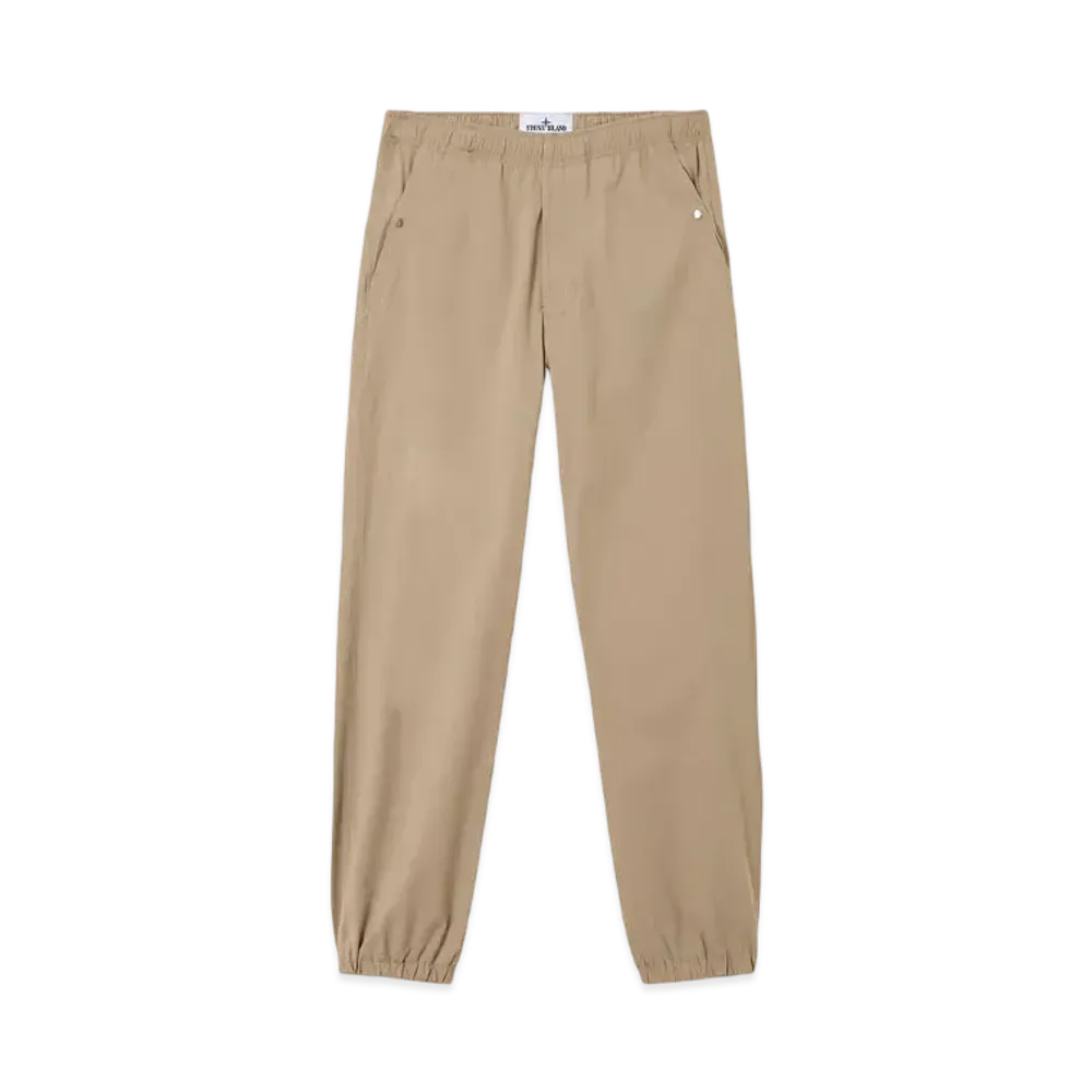 Stone Island Stellina 3100018 BI-Stretch Nylon Tela "Biscuit"