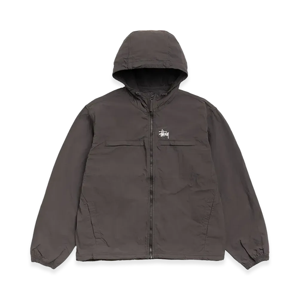 Stussy Lightweight Hooded Jacket "Brown"