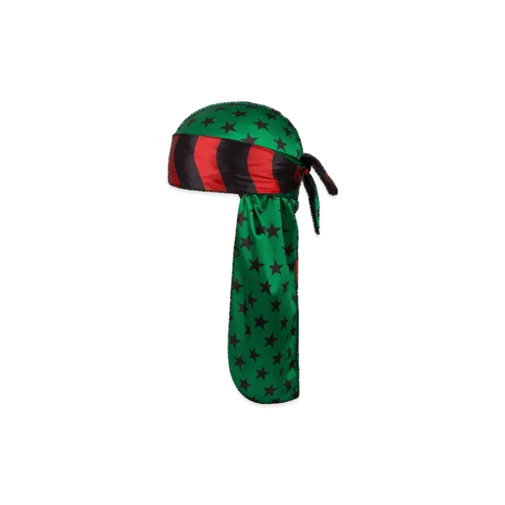 DENIM TEARS 5th Quarter Pan-African American Flag Durag "Multi"
